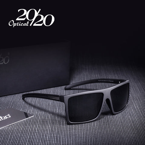 20/20 Brand Classic Black Polarized Sunglasses Men Driving Sun Glasses for man Shades Eyewear With Box Oculos PL273