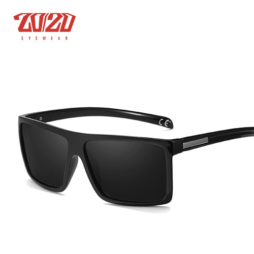 20/20 Brand Classic Black Polarized Sunglasses Men Driving Sun Glasses for man Shades Eyewear With Box Oculos PL273