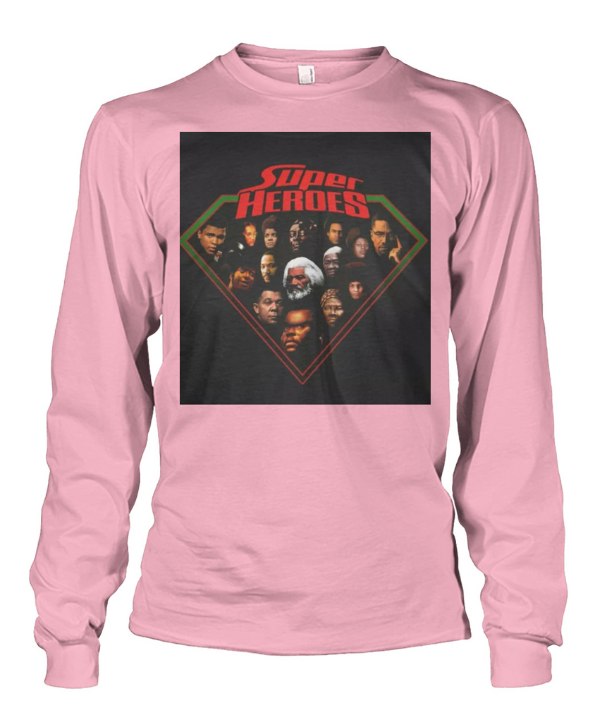 Black Super Hero's Long Sleeve