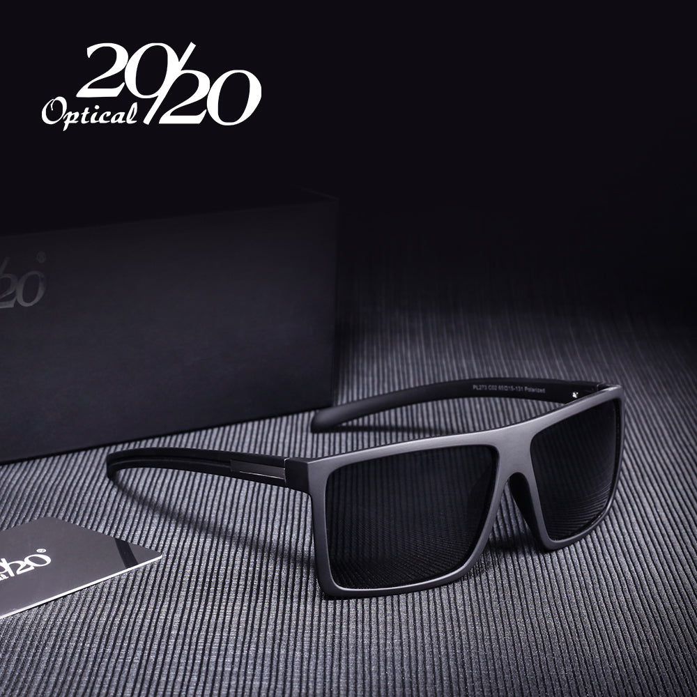 20/20 Brand Classic Black Polarized Sunglasses Men Driving Sun Glasses –  Coleman Customs