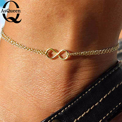 Fine Sexy Anklet Ankle Bracelet Cheville Barefoot Sandals Foot Jewelry Leg Chain On Foot Pulsera Tobillo For Women Halhal