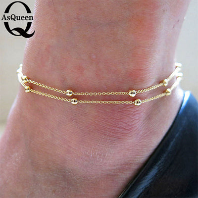 Fine Sexy Anklet Ankle Bracelet Cheville Barefoot Sandals Foot Jewelry Leg Chain On Foot Pulsera Tobillo For Women Halhal